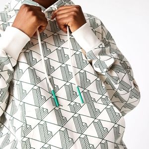 Lacoste LIVE Loose Fit Monogram Hoodie